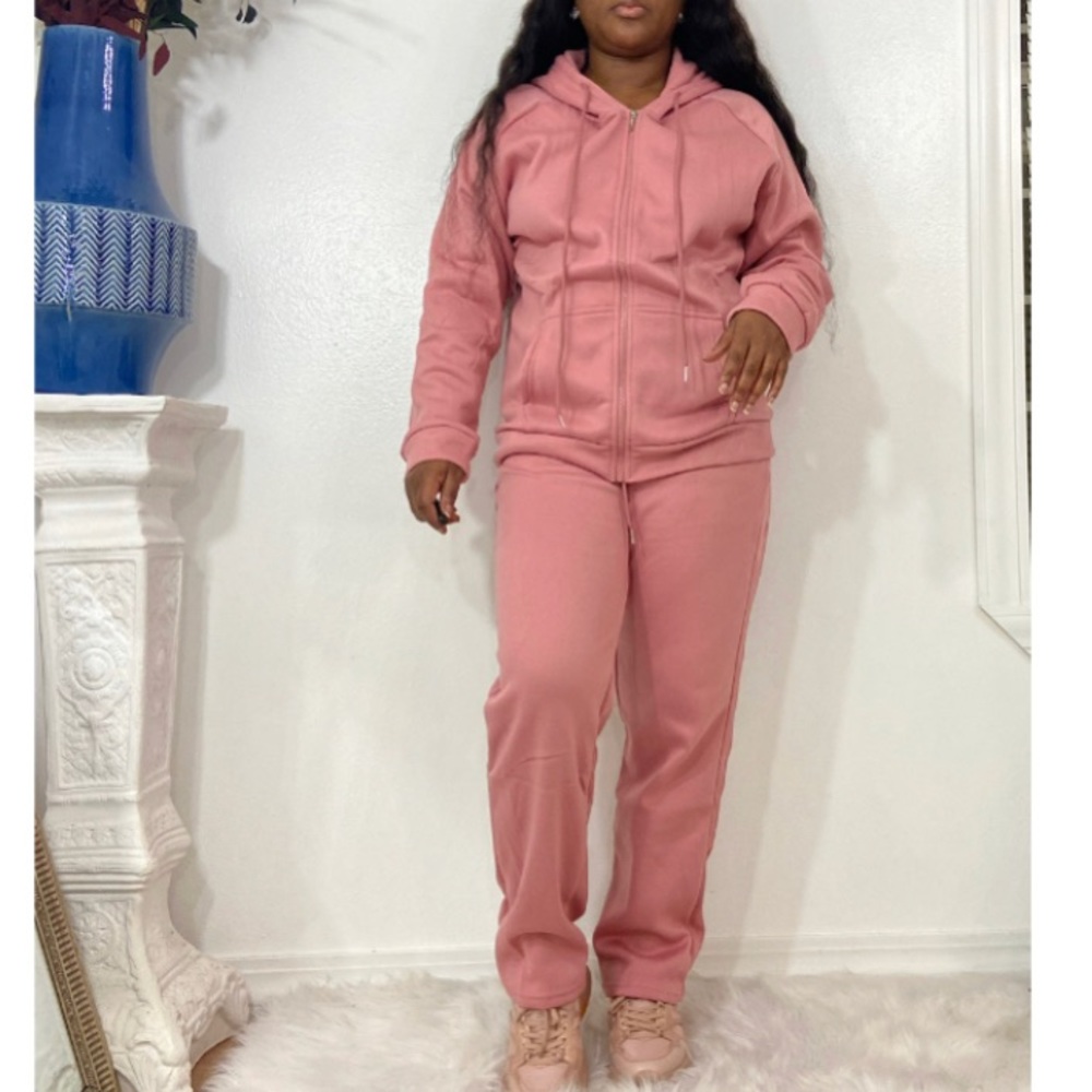 Plus size jogging set